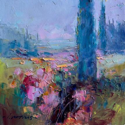 Painting  Late Summer  by Petras Ivica | Painting Impressionism Oil Landscapes