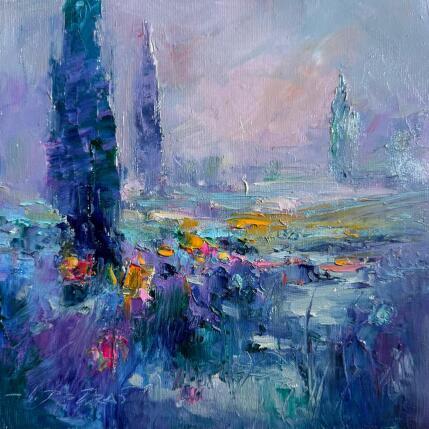 Painting Mystery by Petras Ivica | Painting Impressionism Oil Landscapes
