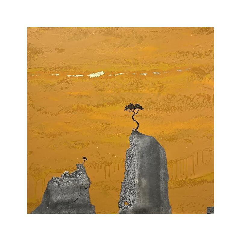 Pintura 4994 - Crépuscule por Lemonnier  | Pintura Tema Paisajes Acrílico Zinc