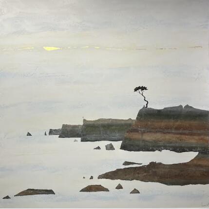 Painting A 613 - Esterel by Lemonnier  | Painting Subject matter Acrylic, Zinc Landscapes