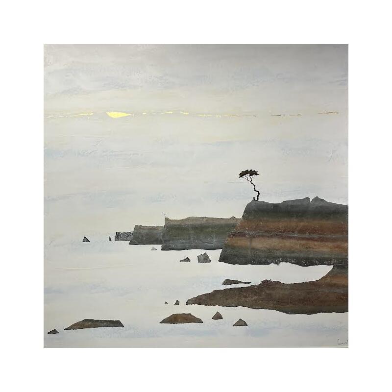 Gemälde A 613 - Esterel von Lemonnier  | Gemälde Materialismus Landschaften Acryl Zinc