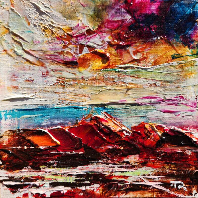 Painting Sedona Mesa Airport view 2 by Reymond Pierre | Painting Figurative Landscapes Oil