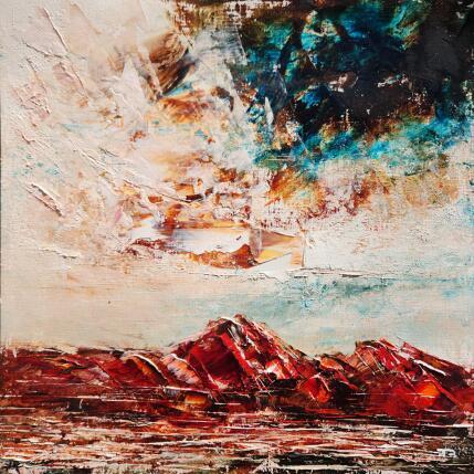 Painting Sedona Mesa airport view 1 by Reymond Pierre | Painting Figurative Oil Landscapes