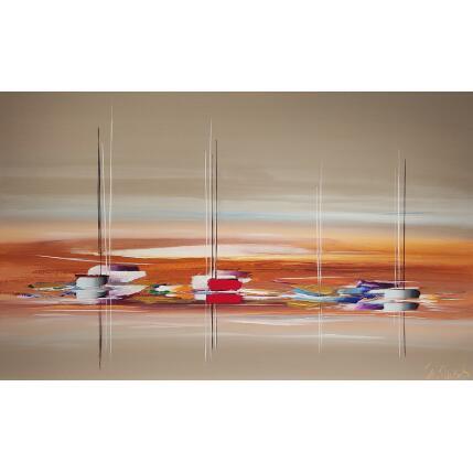 Peinture LES RIVES D UN BEL ETE par Munsch Eric | Tableau