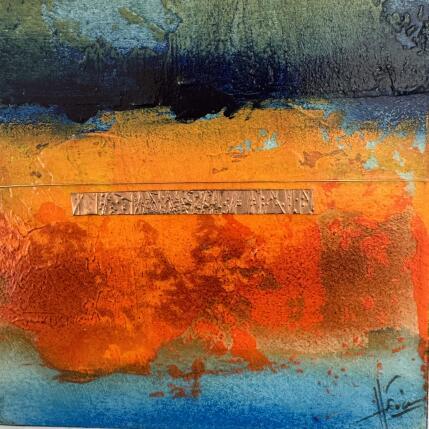 Painting Abstraction # 3744 by Hévin Christian | Painting Abstract Acrylic, Oil, Pastel Minimalist