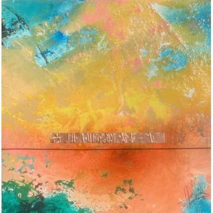 Painting Abstraction # 3741 by Hévin Christian | Painting Abstract Acrylic, Oil, Pastel Minimalist