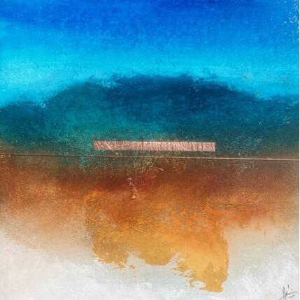 Peinture Abstraction # 3725 par Hévin Christian | Tableau Abstrait Acrylique, Huile, Pastel Minimaliste