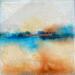 Painting Abstraction # 3724 by Hévin Christian | Painting Abstract Minimalist Oil Acrylic Pastel