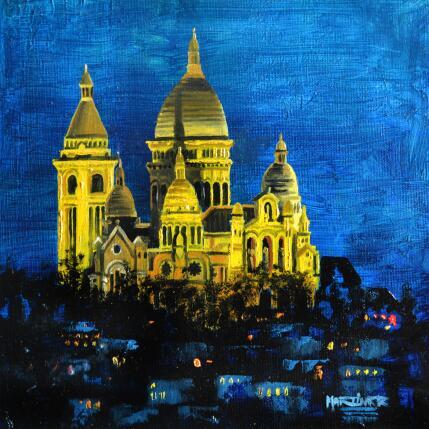 Peinture CORAZON DE ORO par Rodriguez Rio Martin | Tableau Impressionnisme Huile Urbain