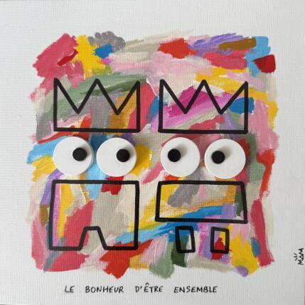 Painting DUO DE POTES by Mam | Painting Pop-art Acrylic