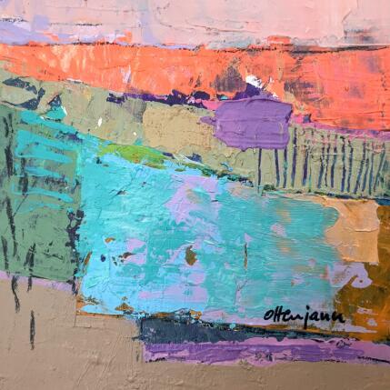 Peinture Paysage abstrait 1 par Ottenjann Andrea | Tableau Abstrait Acrylique Paysages