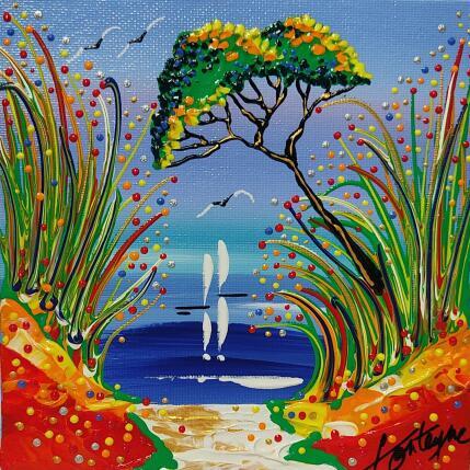 Peinture Reposons-nous par Fonteyne David | Tableau Figuratif Acrylique