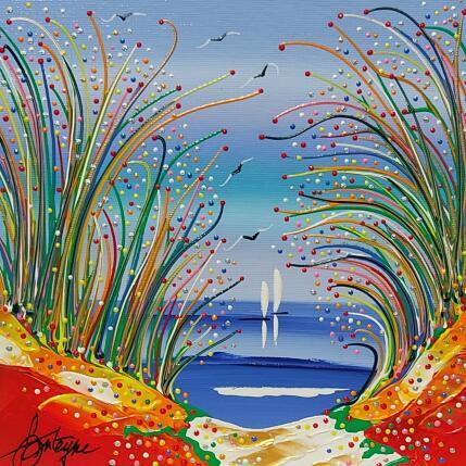 Painting Je vois le bonheur by Fonteyne David | Painting Figurative Acrylic Pop icons