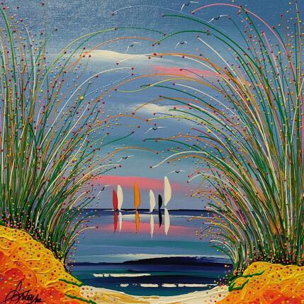 Peinture Laisse moi rêver par Fonteyne David | Tableau Figuratif Acrylique