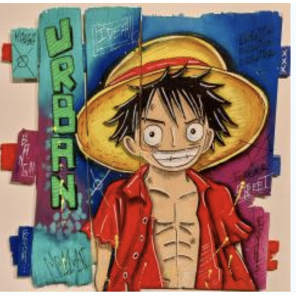 Pintura Forever por Molla Nathalie | Pintura Pop art Acrílico, Posca Iconos pop