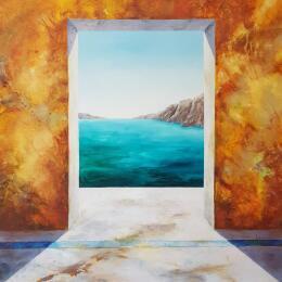 Painting SOLEIL  by Bessé Laurelle | Painting