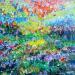 Painting Célébration  by Amblard Florence | Painting Abstract Nature Acrylic