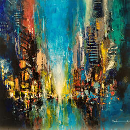 Painting Day after Day by Mande | Painting