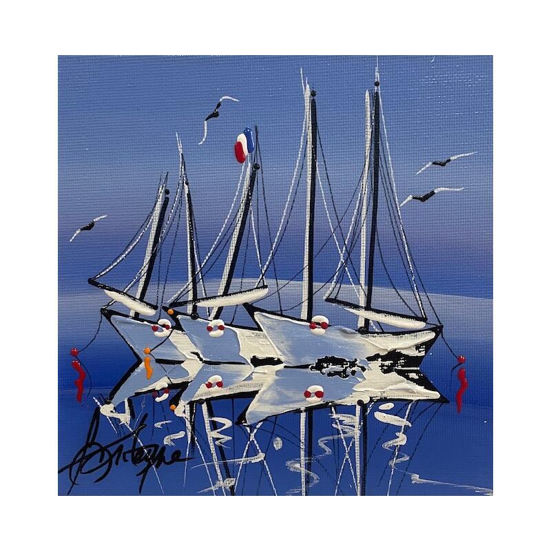 Painting Les fabuleux by Fonteyne David | Painting Figurative Acrylic