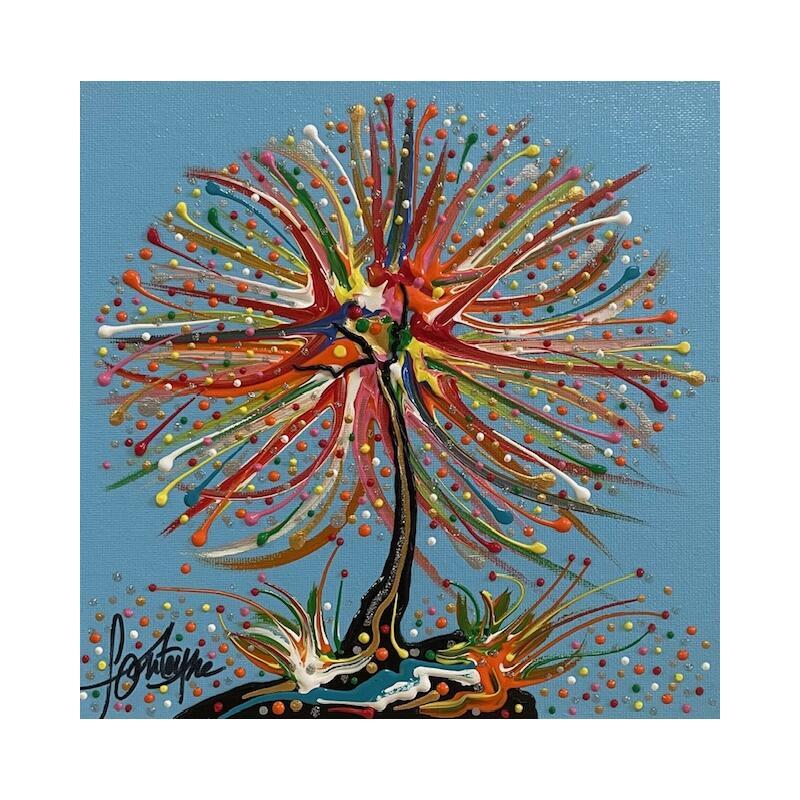 Painting Toujours vivre by Fonteyne David | Painting Figurative Acrylic