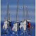 Painting Partons mon bonheur by Fonteyne David | Painting Figurative Acrylic