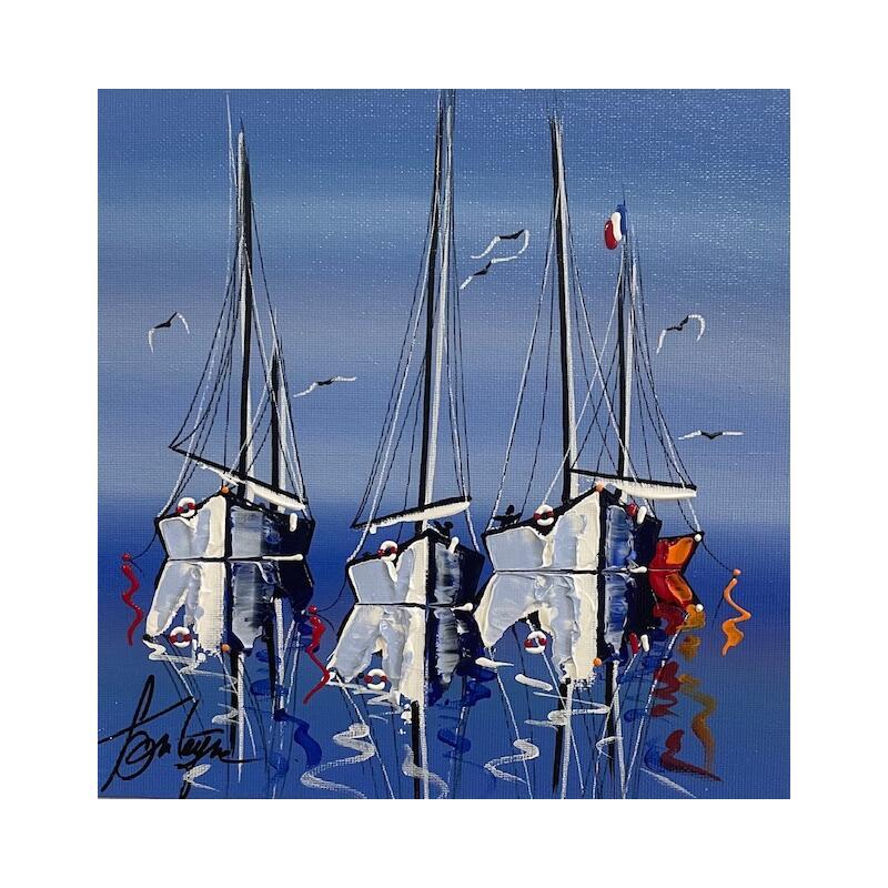 Painting Partons mon bonheur by Fonteyne David | Painting Figurative Acrylic