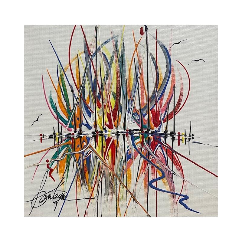 Painting Ici en été by Fonteyne David | Painting Figurative Acrylic