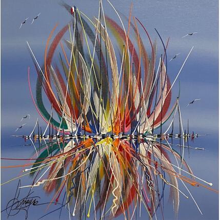 Painting les dons de l'horizon by Fonteyne David | Painting Figurative Acrylic