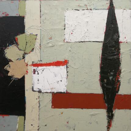 Painting TERRE DE PROVENCE 2 by L'huillier Françis | Painting Abstract Oil Landscapes