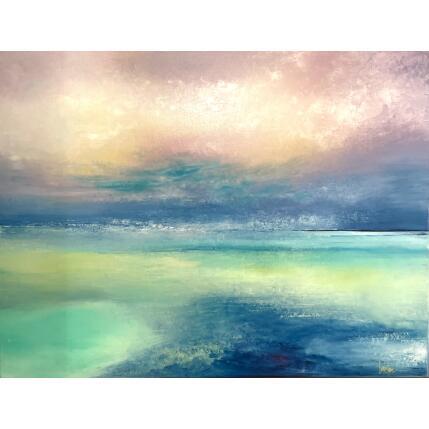 Peinture Lagon par Levesque Emmanuelle | Tableau