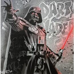 Painting Darth Vader by Kedarone | Painting Pop-art Acrylic, Graffiti Pop icons