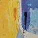 Gemälde Un jour jaune  von Tomàs | Gemälde Abstrakt Gesellschaft Urban Alltagsszenen Öl