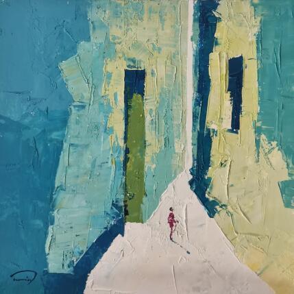 Painting Perfum lila by Tomàs | Painting Abstract Oil Life style, Pop icons, Society, Urban