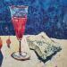 Painting Formatge amb vi by Tomàs | Painting Impressionism Still-life Oil