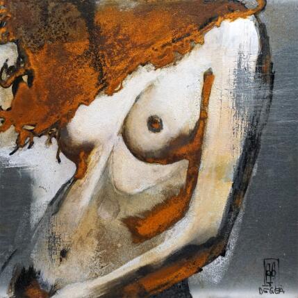 Painting Be the one by De Géa Olivier  | Painting Figurative Metal Nude, Pop icons