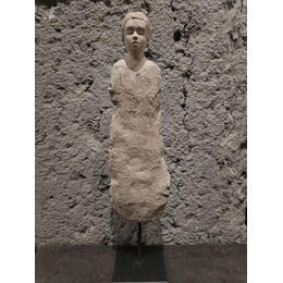 Skulptur Le silence des pierres 1 von Ferret Isabelle | Skulptur  Sandstein