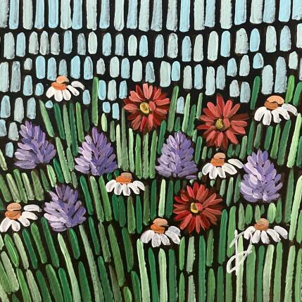 Peinture Summer  par Dmitrieva Daria | Tableau Impressionnisme Acrylique Nature