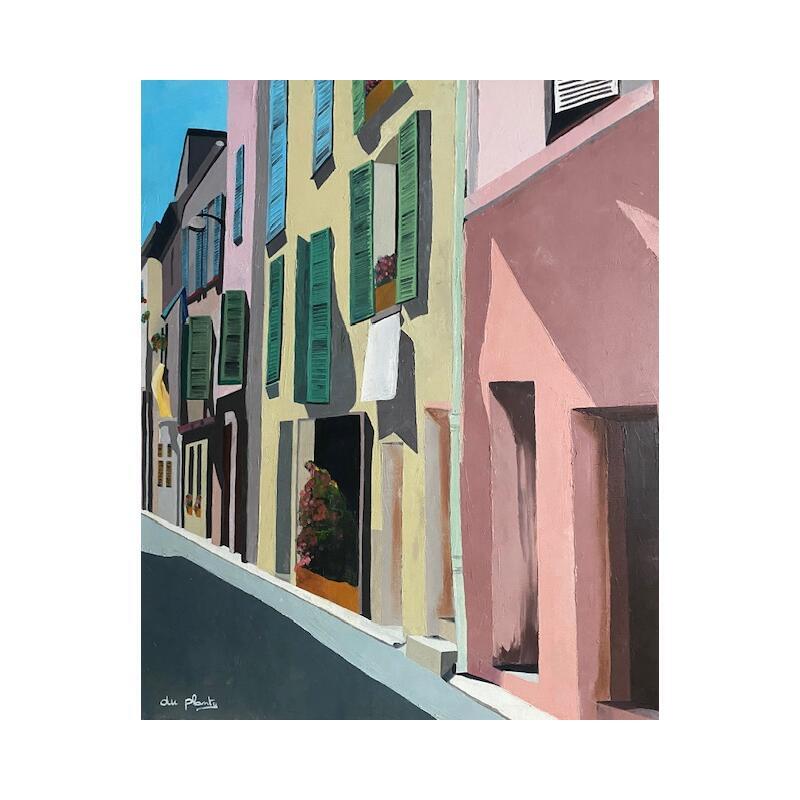 Pintura Martigues Rose por Du Planty Anne | Pintura