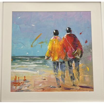 Gemälde Duo von Hébert Franck | Gemälde Figurativ Öl Landschaften, Marine