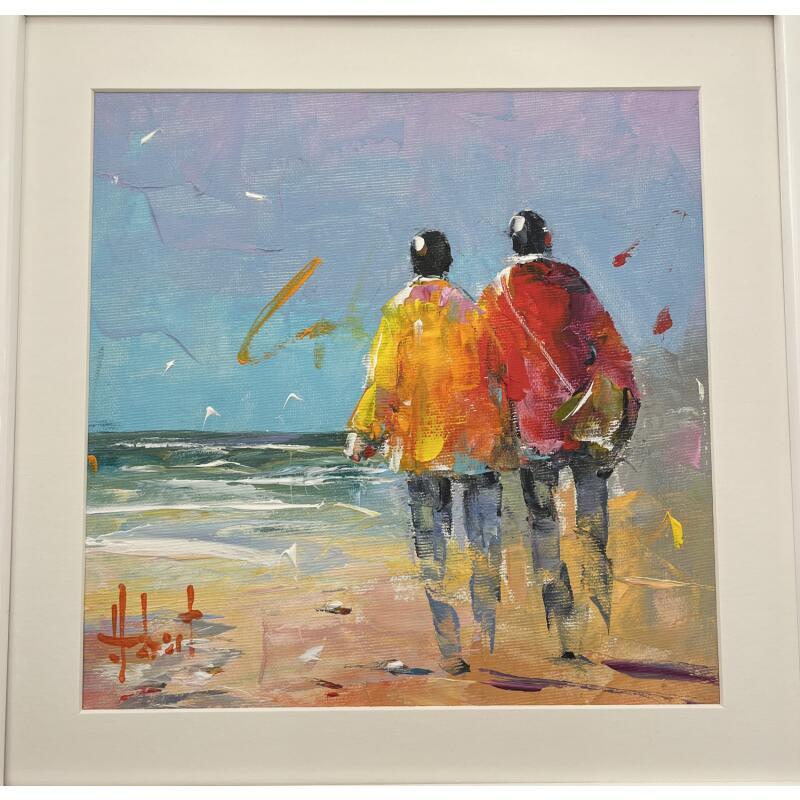 Gemälde Duo von Hébert Franck | Gemälde Figurativ Landschaften Marine Öl