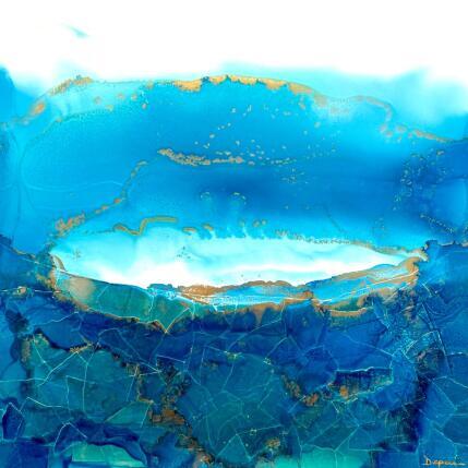 Pintura Poésie marine 2226 por Depaire Silvia | Pintura Abstracto Acrílico Marine, Minimalista, Paisajes