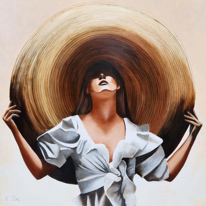 Gemälde RÉVÉLATION  von Sie Evelyne | Gemälde Figurativ Alltagsszenen Acryl