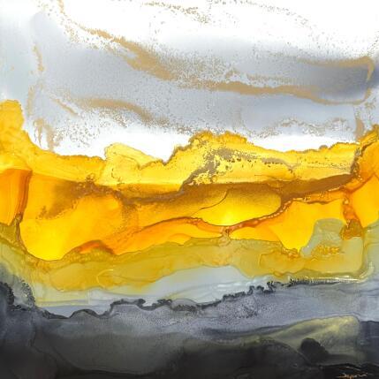 Peinture Poésie Florale 2427 par Depaire Silvia | Tableau Abstrait Acrylique Minimaliste, Paysages