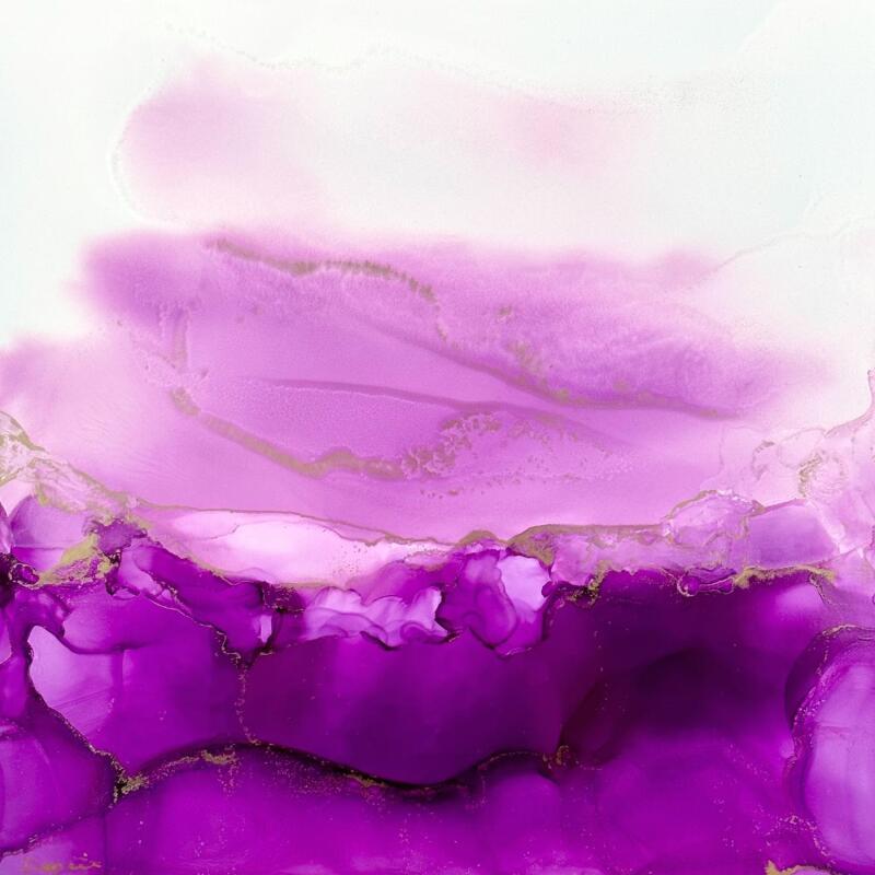 Peinture Poésie Florale 1563 par Depaire Silvia | Tableau Abstrait Paysages Minimaliste Acrylique