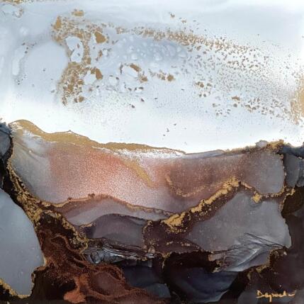 Peinture Poésie minérale 2498 par Depaire Silvia | Tableau Abstrait Acrylique Marine, Minimaliste