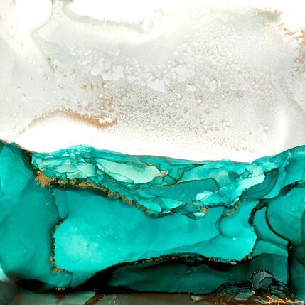 Gemälde Poésie givrée 2216 von Depaire Silvia | Gemälde Abstrakt Acryl Landschaften, Marine, Minimalistisch, Pop-Ikonen