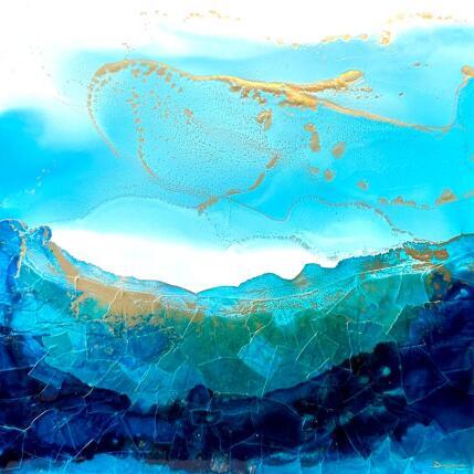 Peinture Poésie marine 2633 par Depaire Silvia | Tableau Abstrait Acrylique Marine, Minimaliste, Paysages