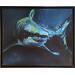 Peinture SHARK par CLOT | Tableau Figuratif Animaux Acrylique