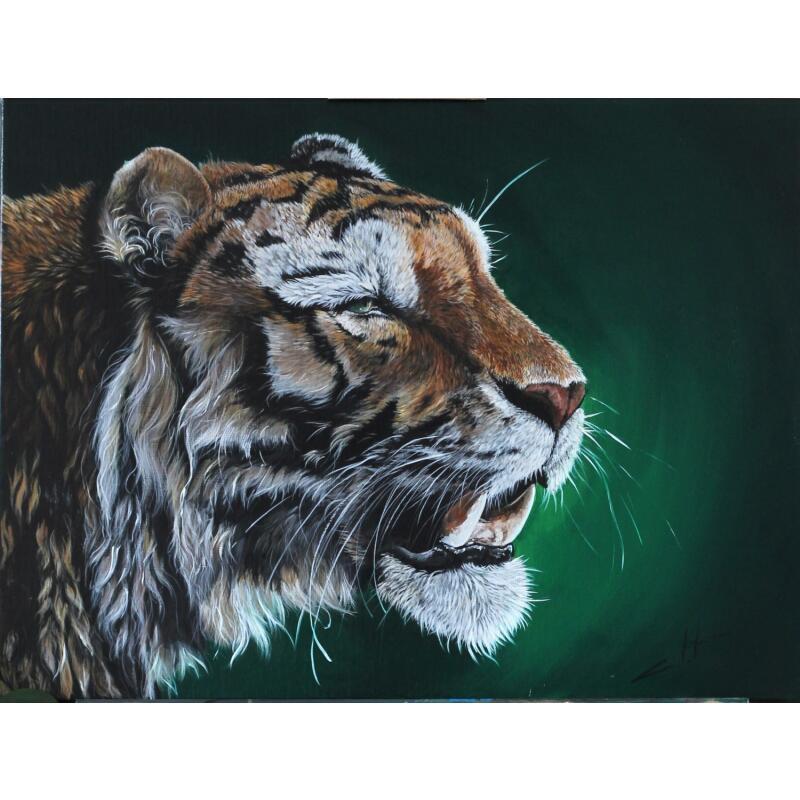 Peinture Vitale par CLOT | Tableau Figuratif Animaux Acrylique