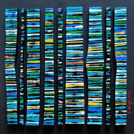 Painting Bc9 fine vert by Langeron Luc | Painting Subject matter Acrylic, Resin, Wood Pop icons